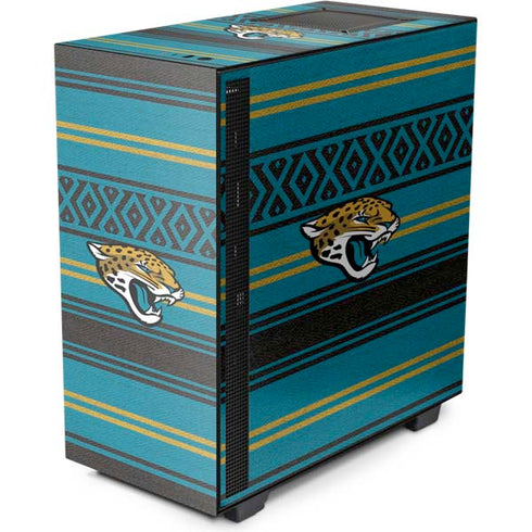 NFL Jacksonville Jaguars Trailblazer NZXT H510 Compact ATX Mid-Tower Case Skin