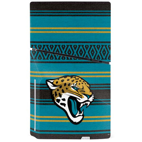 NFL Jacksonville Jaguars Trailblazer PS5 Slim Disk Console Skin