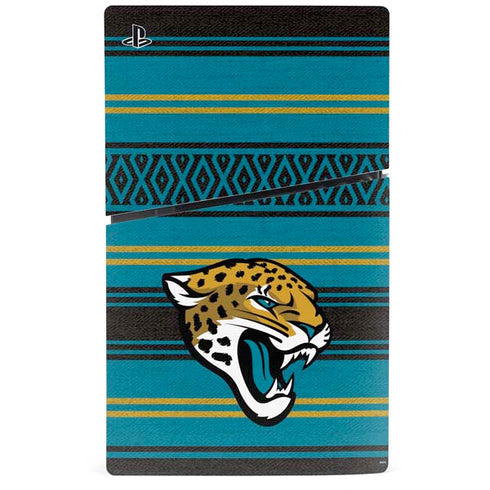 NFL Jacksonville Jaguars Trailblazer PS5 Slim Digital Edition Console Skin