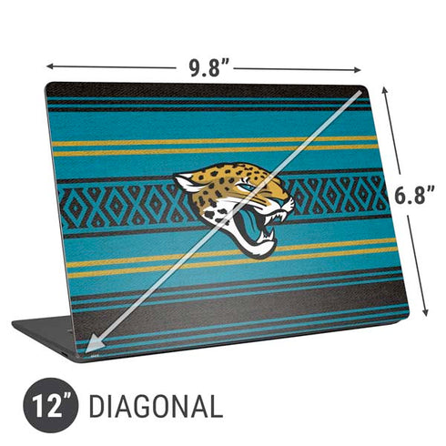 NFL Jacksonville Jaguars Trailblazer Universal Laptop 12in (9.8 x 6.8in) Skin