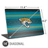 NFL Jacksonville Jaguars Trailblazer Universal Laptop 14in (11.4 x 8.2in) Skin