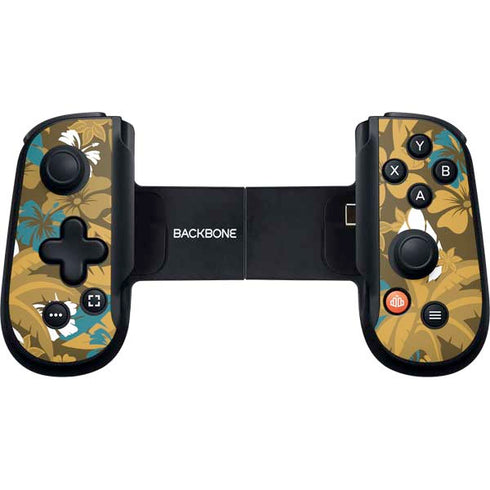 NFL Jacksonville Jaguars Tropical Print Backbone One for iPhone Game Controller Skin