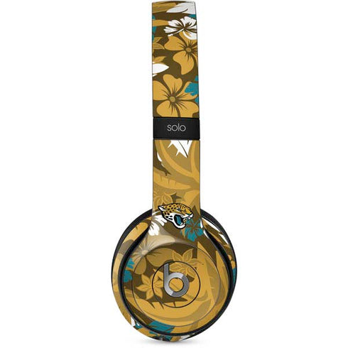 NFL Jacksonville Jaguars Tropical Print Beats Solo 2 Wired Skin