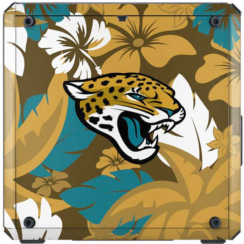 NFL Jacksonville Jaguars Tropical Print Cooler Master MasterBox Q300L Mini Tower Skin