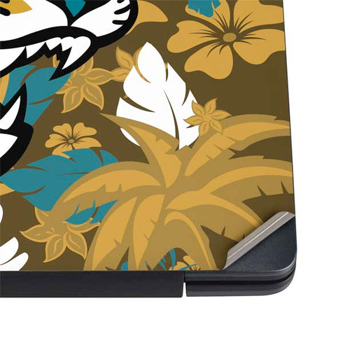 NFL Jacksonville Jaguars Tropical Print Dell Vostro Skin