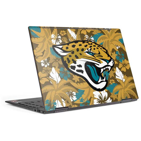 NFL Jacksonville Jaguars Tropical Print HP Envy Skin