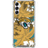 NFL Jacksonville Jaguars Tropical Print Galaxy A15 5G Clear Case