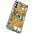 NFL Jacksonville Jaguars Tropical Print Galaxy A15 5G Clear Case