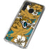 NFL Jacksonville Jaguars Tropical Print Galaxy A21 Clear Case