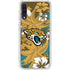 NFL Jacksonville Jaguars Tropical Print Galaxy A50 Clear Case