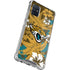NFL Jacksonville Jaguars Tropical Print Galaxy A51 5G Clear Case