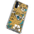 NFL Jacksonville Jaguars Tropical Print Galaxy A54 5G Clear Case