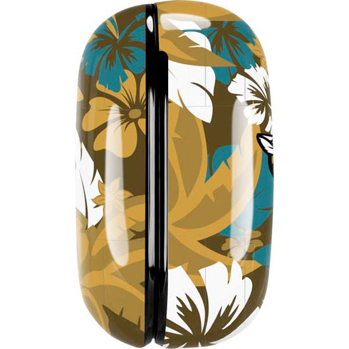 NFL Jacksonville Jaguars Tropical Print Galaxy Buds Pro Skin