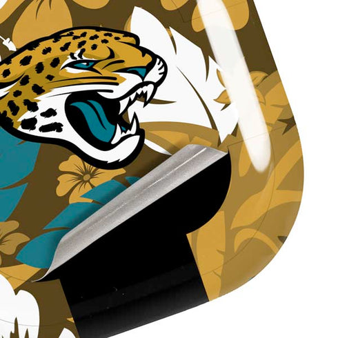 NFL Jacksonville Jaguars Tropical Print Galaxy Buds Pro Skin