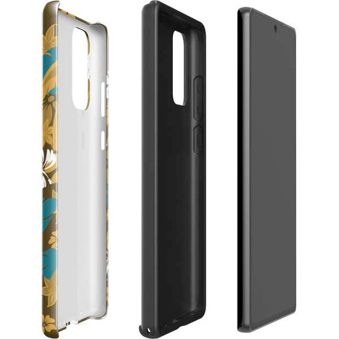 NFL Jacksonville Jaguars Tropical Print Galaxy Note20 5G Pro Case