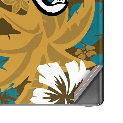 NFL Jacksonville Jaguars Tropical Print Galaxy Note20 5G Skin