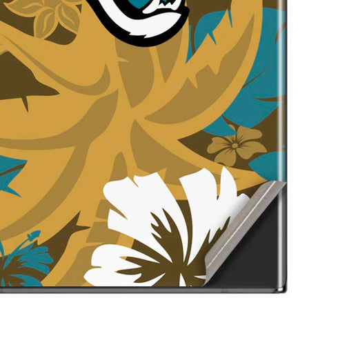 NFL Jacksonville Jaguars Tropical Print Galaxy Note20 Ultra 5G Skin