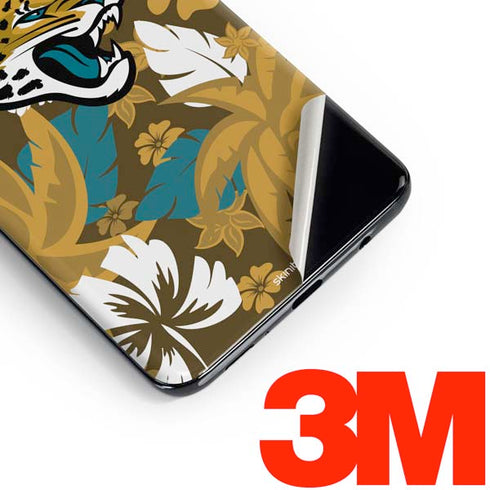 NFL Jacksonville Jaguars Tropical Print Galaxy S10 Skin