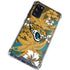 NFL Jacksonville Jaguars Tropical Print Galaxy S20 FE Clear Case