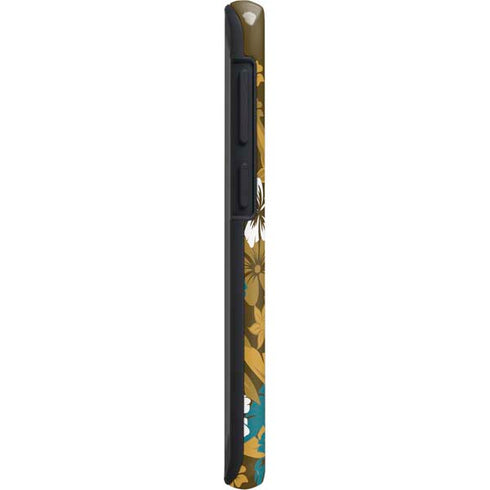 NFL Jacksonville Jaguars Tropical Print Galaxy S20 Pro Case