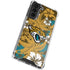 NFL Jacksonville Jaguars Tropical Print Galaxy S22 Plus Clear Case