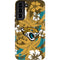 NFL Jacksonville Jaguars Tropical Print Galaxy S22 Plus Pro Case