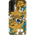 NFL Jacksonville Jaguars Tropical Print Galaxy S22 Plus Pro Case