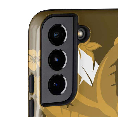 NFL Jacksonville Jaguars Tropical Print Galaxy S22 Pro Case