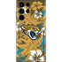 NFL Jacksonville Jaguars Tropical Print Galaxy S22 Ultra Skin