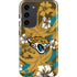 NFL Jacksonville Jaguars Tropical Print Galaxy S23 Plus Pro Case