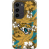 NFL Jacksonville Jaguars Tropical Print Galaxy S23 Pro Case