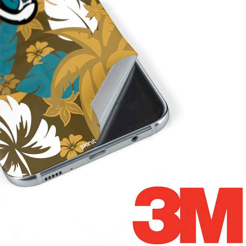 NFL Jacksonville Jaguars Tropical Print Galaxy S8 Plus Skin