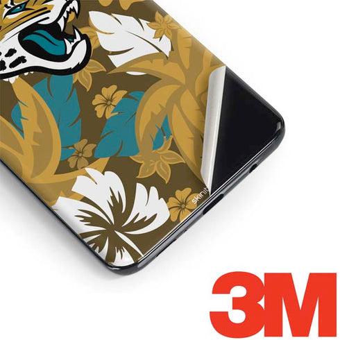NFL Jacksonville Jaguars Tropical Print Galaxy S9 Plus Skin