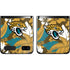 NFL Jacksonville Jaguars Tropical Print Galaxy Z Flip Skin