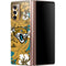 NFL Jacksonville Jaguars Tropical Print Galaxy Z Fold2 5G Skin