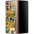 NFL Jacksonville Jaguars Tropical Print Galaxy Z Fold2 5G Skin
