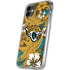 NFL Jacksonville Jaguars Tropical Print iPhone 11 Clear Case