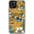 NFL Jacksonville Jaguars Tropical Print iPhone 11 Pro Clear Case