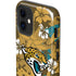 NFL Jacksonville Jaguars Tropical Print iPhone 12 Impact Case