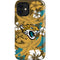 NFL Jacksonville Jaguars Tropical Print iPhone 12 Mini Impact Case