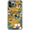 NFL Jacksonville Jaguars Tropical Print iPhone 12 Pro Clear Case