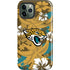 NFL Jacksonville Jaguars Tropical Print iPhone 12 Pro Impact Case