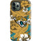 NFL Jacksonville Jaguars Tropical Print iPhone 12 Pro Max Impact Case