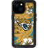 NFL Jacksonville Jaguars Tropical Print iPhone 13 Mini Waterproof Case