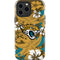 NFL Jacksonville Jaguars Tropical Print iPhone 13 Pro Max Impact Case