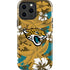 NFL Jacksonville Jaguars Tropical Print iPhone 13 Pro Max Impact Case