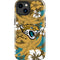 NFL Jacksonville Jaguars Tropical Print iPhone 14 Plus Impact Case