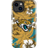 NFL Jacksonville Jaguars Tropical Print iPhone 15 Plus Impact Case