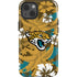 NFL Jacksonville Jaguars Tropical Print iPhone 15 Impact Case