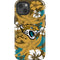 NFL Jacksonville Jaguars Tropical Print iPhone 14 Impact Case